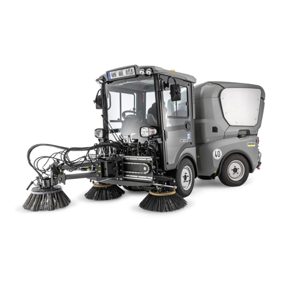 Kärcher MC 130 Municipal Sweeper Manuals