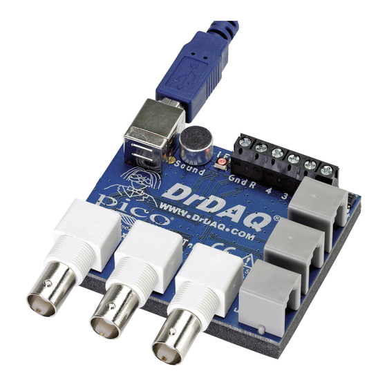 PICO USB DrDAQ User Manual