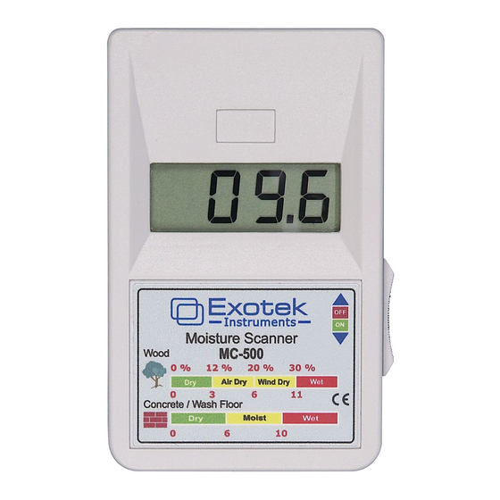 Exotek MC-500 User Manual