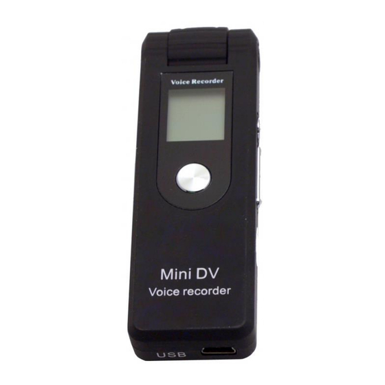 Mini Gadgets MiniDVVoice User Manual