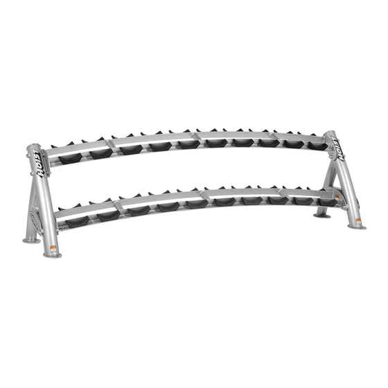 Hoist Fitness CF Commercial Freeweight CF-3461-2 Manuals