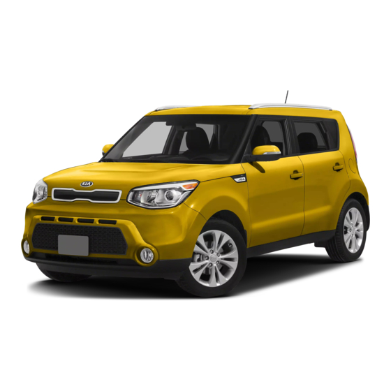 Kia SOUL 2015 Features & Functions Manual