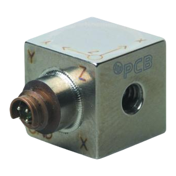 PCB Piezotronics 356B20 Installation And Operating Manual