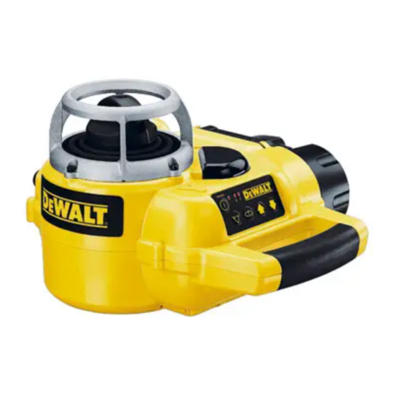 DeWalt DW077K Manual