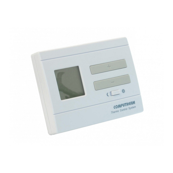 Computherm Q3 Operating Instructions Manual