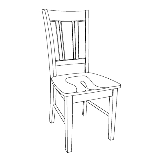 Unfinished Furniture of Wilmington SAN REMO C-10 Assembly Instructions