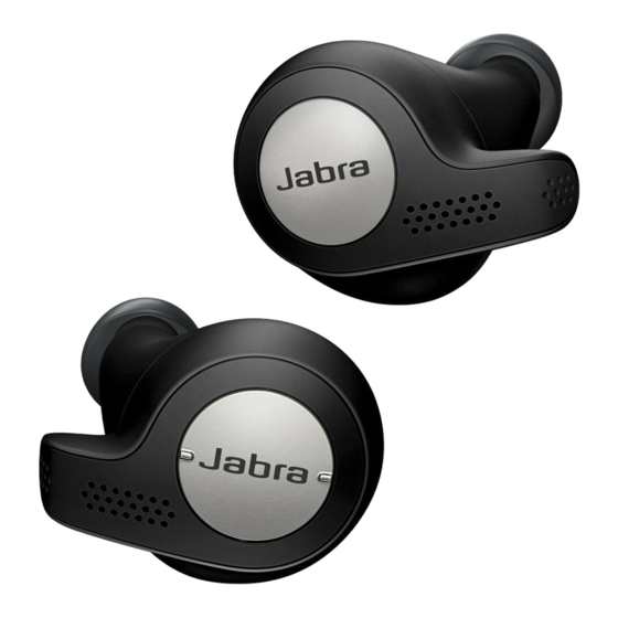 Jabra Elite Active 65t Quick Start Manual