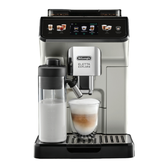 DeLonghi ELETTA EXPLORE ECAM45055S Quick Start Manual