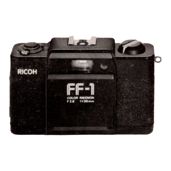 Ricoh FF-1 Manual