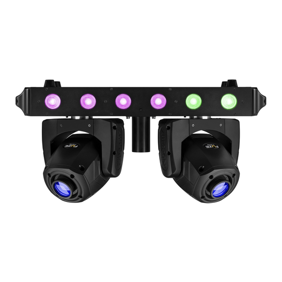 Beamz Pro FUZE TWIN User Manual