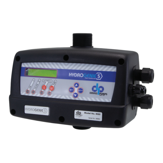 Davies Pump Hydrogenie 5 Owner's Manual