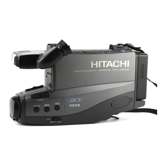 Hitachi VM-7380E Manuals