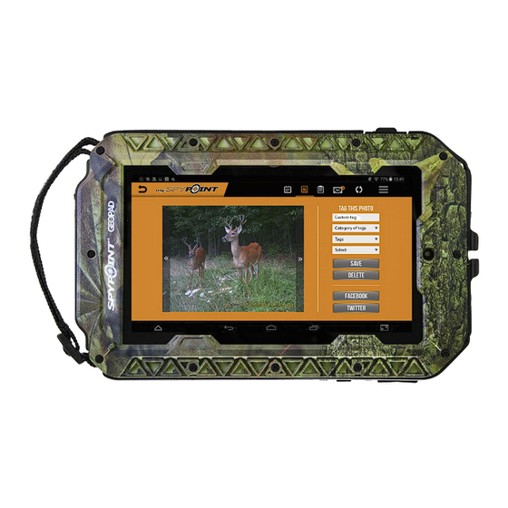 Spypoint Geopad User Manual