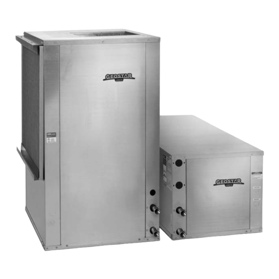 User Manuals: Geostar Arbor Base Series Water Heat Pump