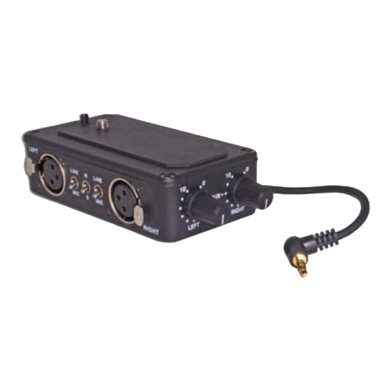 BeachTek DXA-4 Operating Instructions