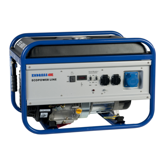 Endress ECO Power Line ESE 3000 BS Translation Of The Original Operating Manual