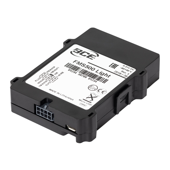 Xirgo FMS500 LIGHT+SDK User Manual