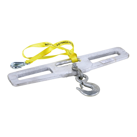 Vestil LM-HP Series Quick Start Manual