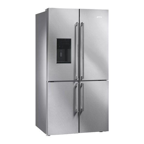 Smeg FQ75XPED Installation Manual