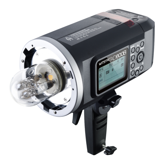Godox AD600B Instruction Manual