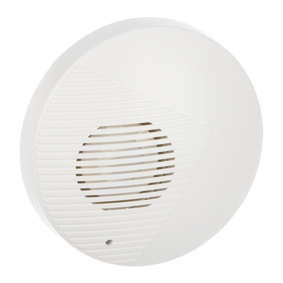 Satel SPW-100 - INDOOR SIREN Manual
