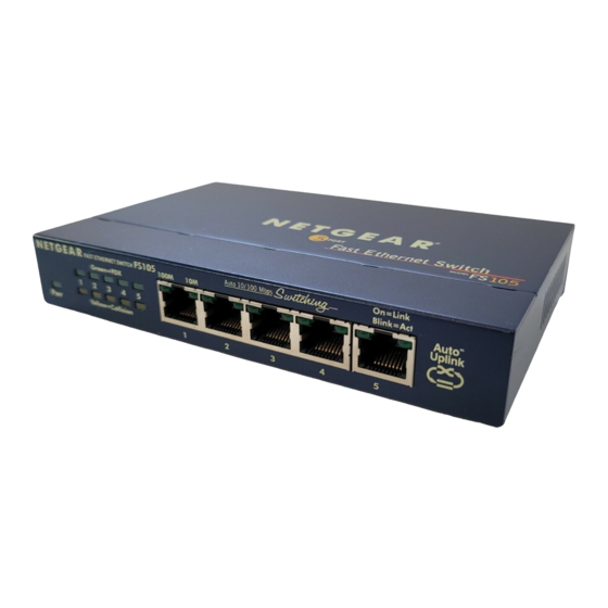 NETGEAR FS105 Specifications