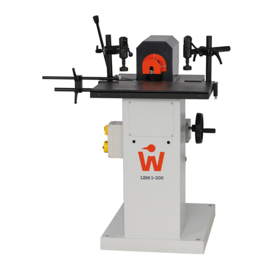 Woodpecker LBM1-200 Operating Manual
