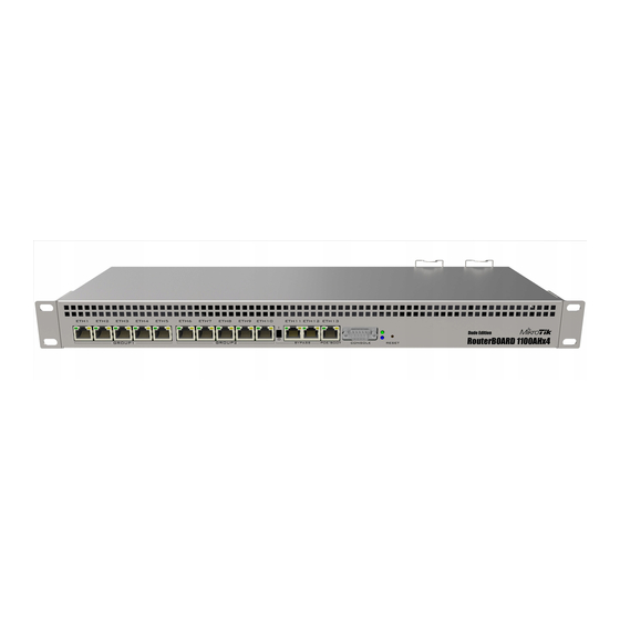 MikroTik RB1100 Series Manual