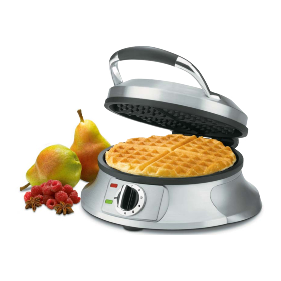 Cuisinart WAF-R - WAF-R Traditional Waffle Iron Manuals