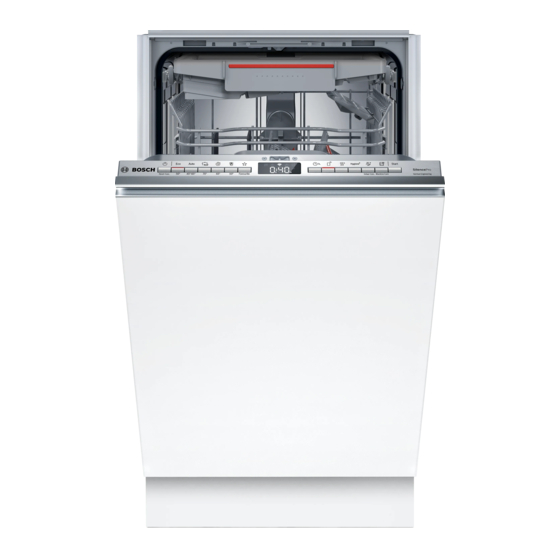 Bosch SPV4HMX65Q Information For Use