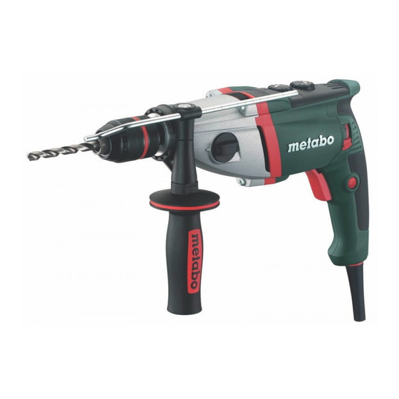 Metabo SB 710 Operating Instructions Manual