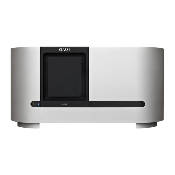Classe Audio CA-5300 Owner's Manual