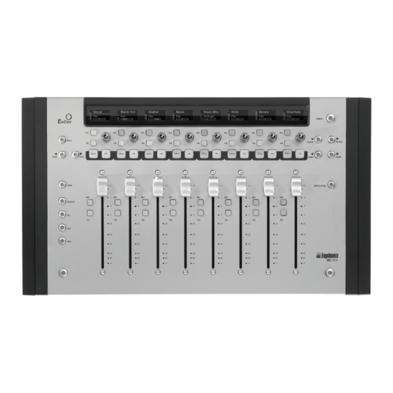 Euphonix MC Mix Bedienungshandbuch