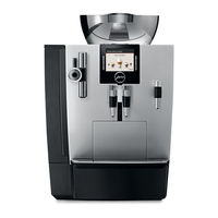Jura IMPRESSA XJ9 Professional Instructions For Use Manual
