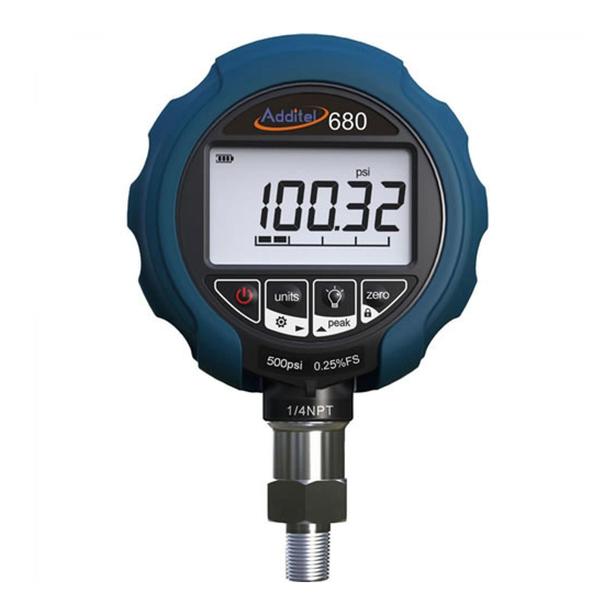 Additel ADT 680 User Manual