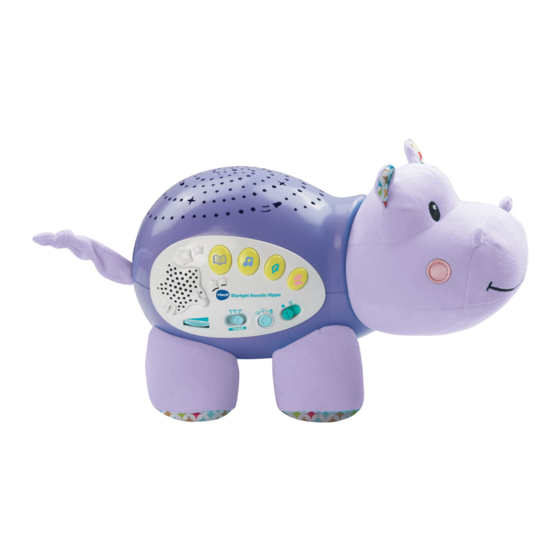 VTech Starlight Sounds Hippo User Manual