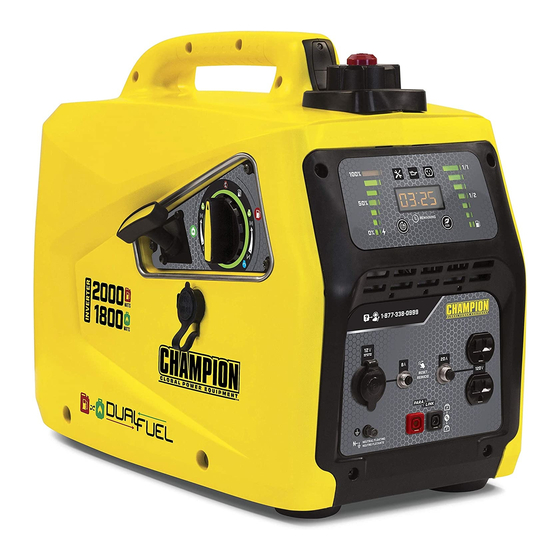 Champion 82001I-DF Operator's Manual