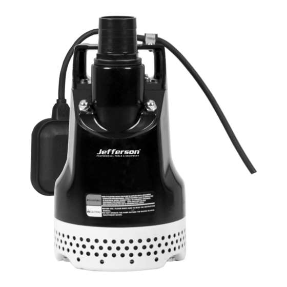 Jefferson Professional Tools & Equipment JEFSUBPIDW260-11 User Manual