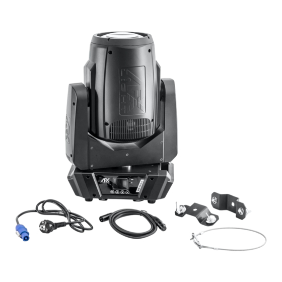 afx light BEAM-200LED-FC User Manual