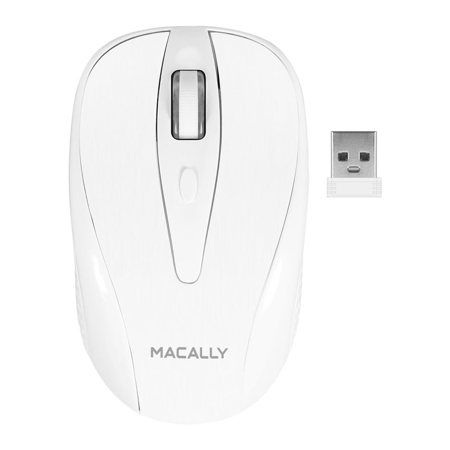 MACALLY RFTURBO - Wireless Optical RF Mouse Manual