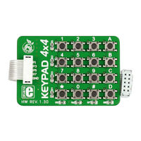 Mikroelektronika Keypad 4x4 Manual