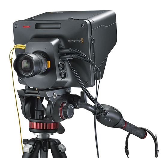 Blackmagicdesign Blackmagic Studio Camera Operation Manual