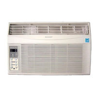 Sharp AFR80NX - 8 000 BTU Mid-Size Comfort Touch Air Conditioner Installation And Operation Manual