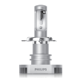 Philips Ultinon LED-HL H4 Manuals