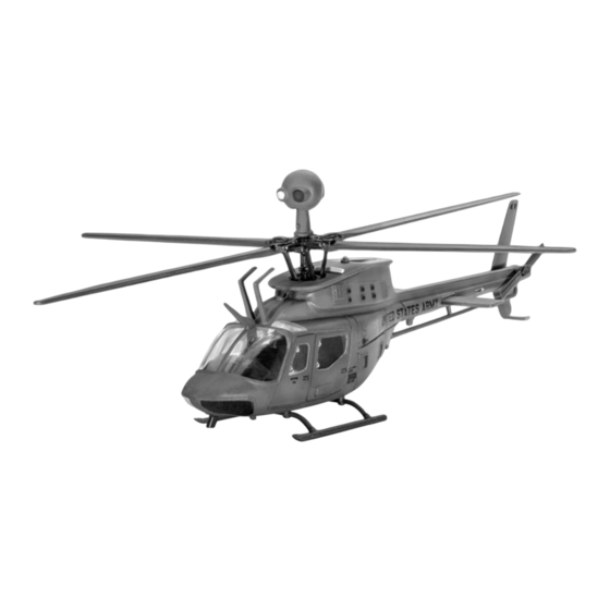 REVELL Bell OH-58D Kiowa Assembly Manual