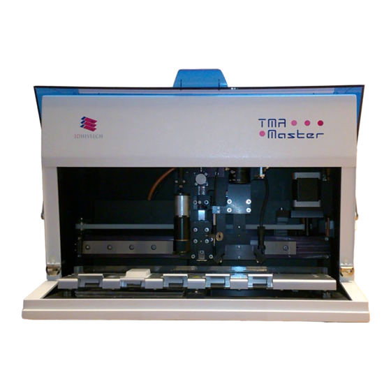 3D Histech TMA MASTER Manuals