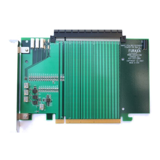 Furaxa PCIeEXT-16 Product Specification And Manual
