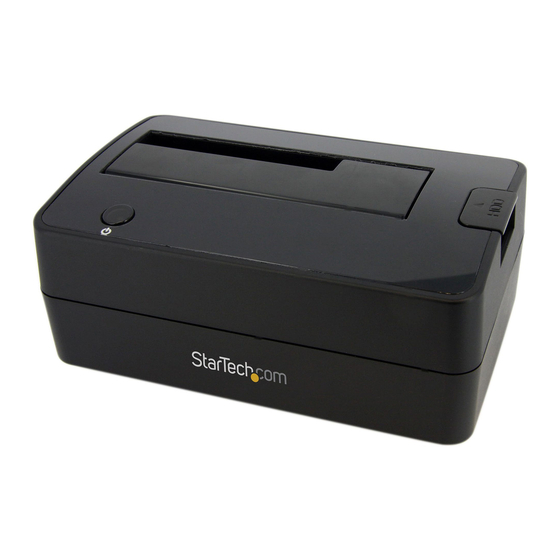 StarTech.com SATDOCKU3S Instruction Manual