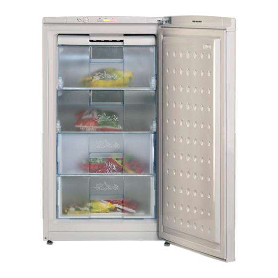 User Manuals: Beko FSA13030N Upright Freezer