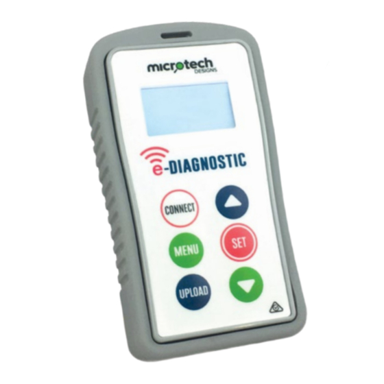 Microtech e-DIAGNOSTIC Quick Start Manual